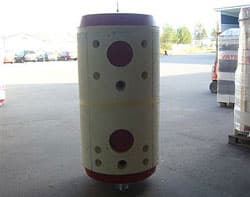 Akvatermin irtolohkovaraajan asennus