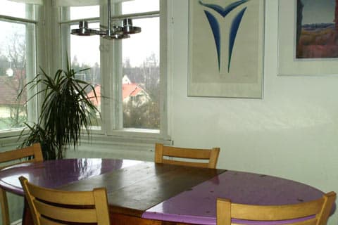 <p data-block-key="wd0cu">Ruokailutila keittiön yhteydessä.</p>