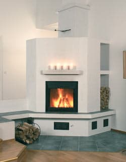 <p data-block-key="c1yx1">Paikalla muurattu, yksilöllinen Terca-tulisija.</p>