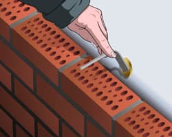 <p data-block-key="zwkfn">Tuuletusvälin tiiliverhotussa julkisivussa on hyvä olla vähintään noin 30 mm.</p>