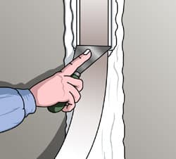 <p data-block-key="ss7kz">Saumanauha painetaan tasoitteeseen.</p>