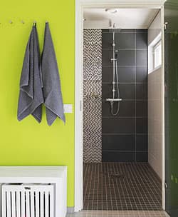 <p data-block-key="arxed">Vihreä väri piristää harmaan ja valkoisen sävyjä useissa kodin tiloissa.</p>