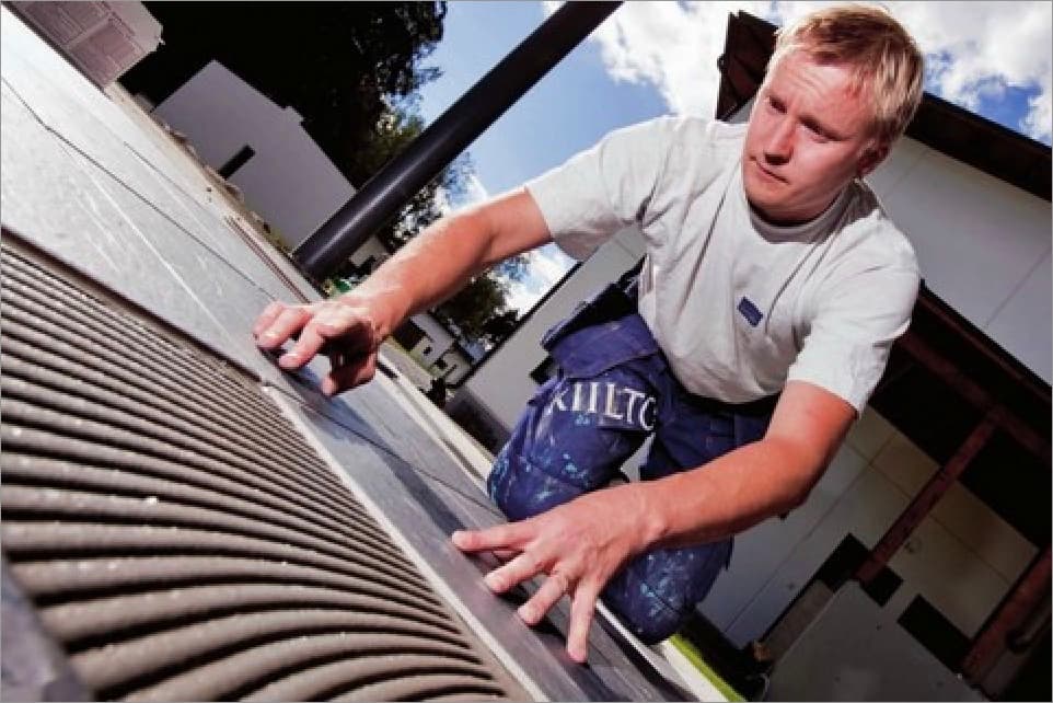 Terassille uusi laatoitus