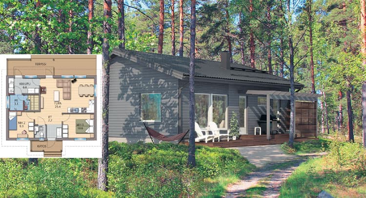 Mökkeily vuoden ympäri vaatii kunnon rakenteet