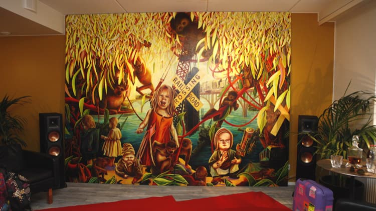 <p data-block-key="eqmhq">Taiteilija Minna Jatkolan työ Nopea Mieli.</p>