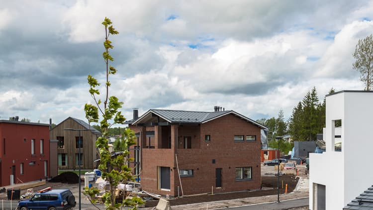 Rohkeita värejä ja muotoja Asuntomessukodeissa!