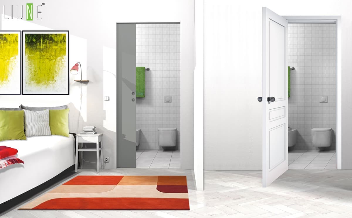 Ajatonta arkkitehtuuria asumiseen liukuovilla