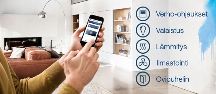 Yksinkertaista ja helppoa kodin tilanneohjausta - ABB Free@home