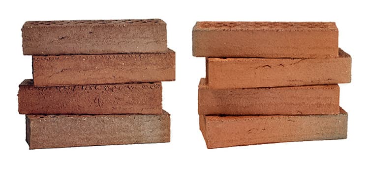 <p data-block-key="9inpf">Terca Makasiini -tiilet hehkuvat monivärisinä. Sävyinä Ruskonkirjava Makasiini (vas) ja R-Punainen.</p>