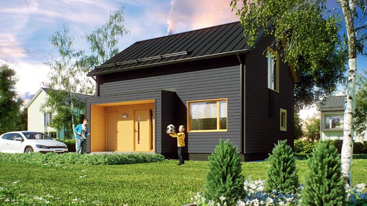 <p data-block-key="eubey">Cubic 84/104 edustaa arkkitehtuuria, joka sopii pienille kaupunkitonteille vaikka täydennysrakentamiseen.</p>