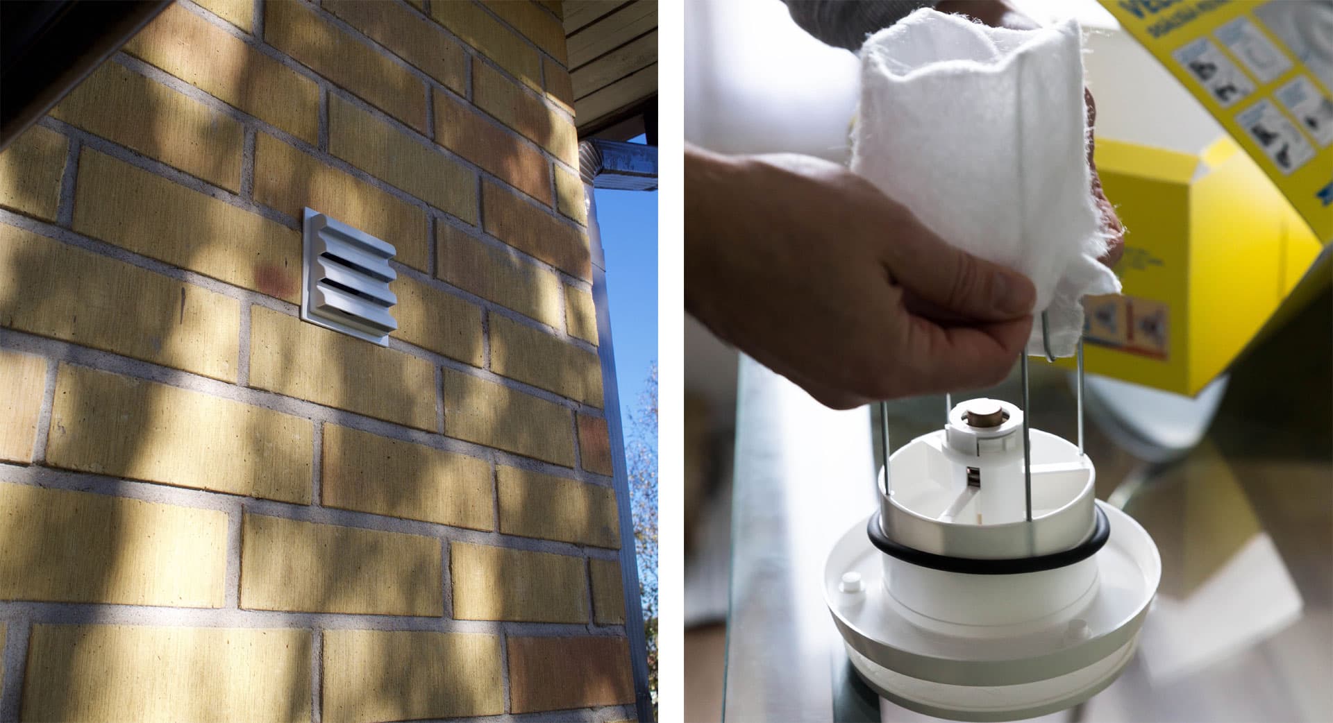 <p data-block-key="mk87r">Venttiileistä asuntoon sisään tuleva ulkoilma on puhdasta, kun se kulkee suodattimen läpi.</p>