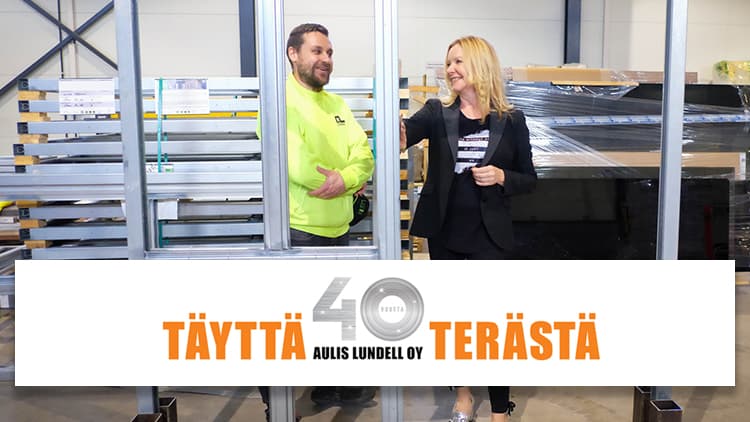 Täyttä terästä jo 40 vuotta