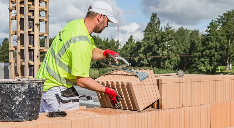 Rakentaisinko kivitalon Porotherm-kennoharkosta?