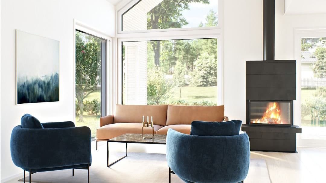 <p data-block-key="ygh5a">Luonnonvalo pääsee monin paikoin huoneisiin luoden ihanan tunnelman kotiisi läpi vuoden.</p>