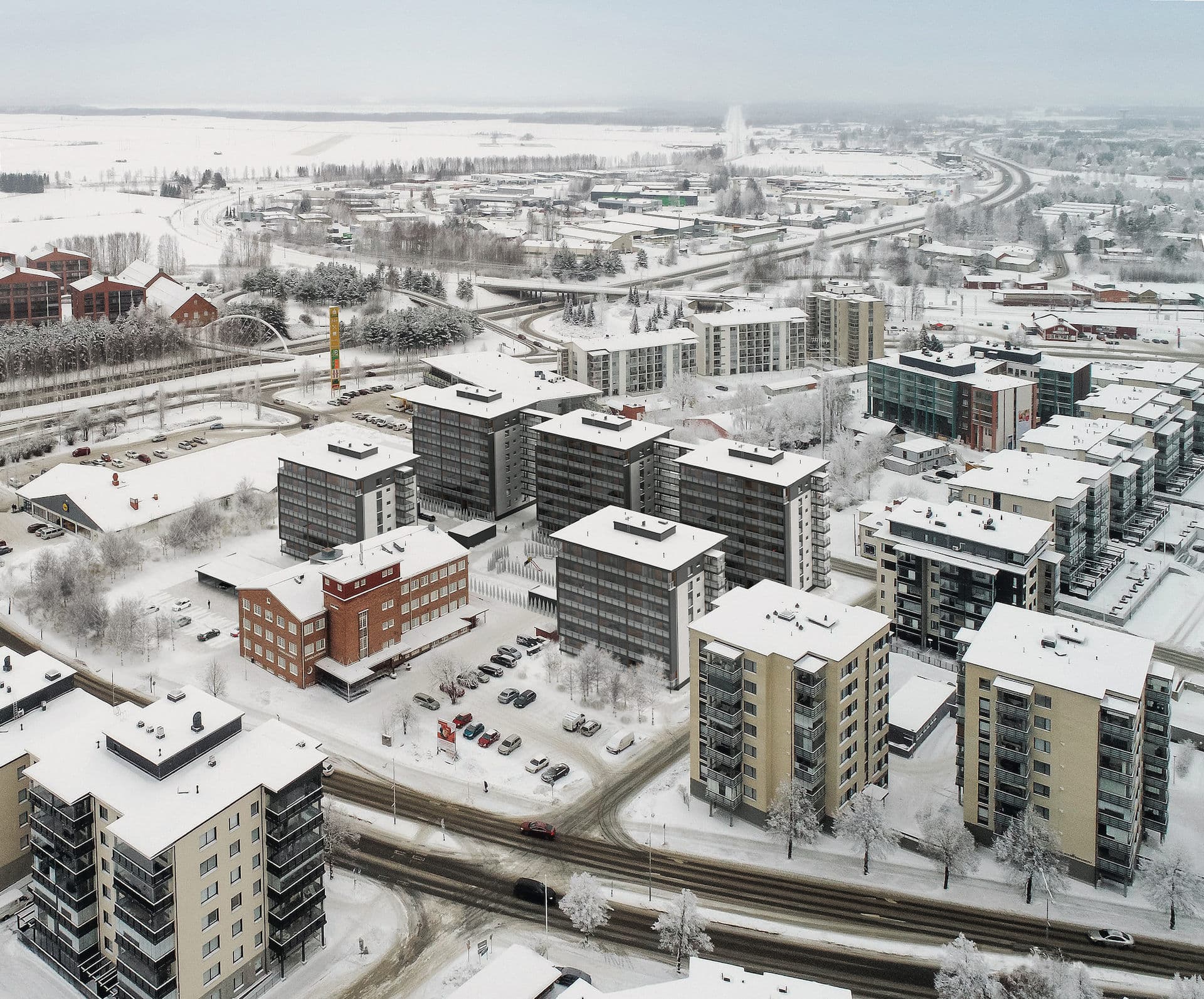 As Oy Jerikon Kräätäri havainnekuva. Kuva: Sigge Arkkitehdit.