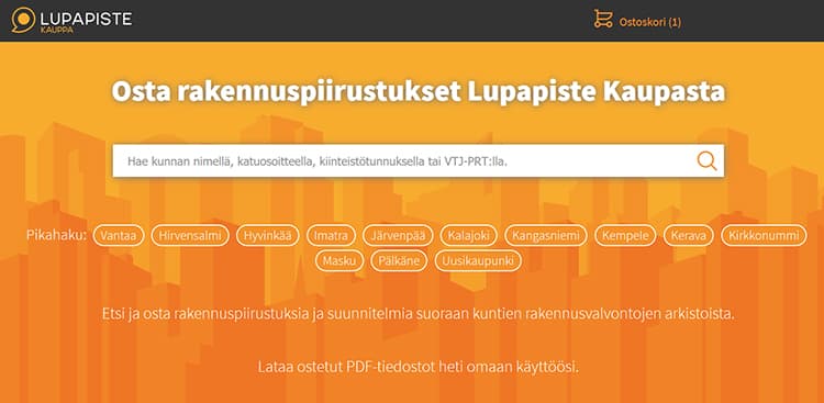 Pientäkin remonttia varten kannattaa hankkia ajan tasalla olevat rakennuspiirustukset