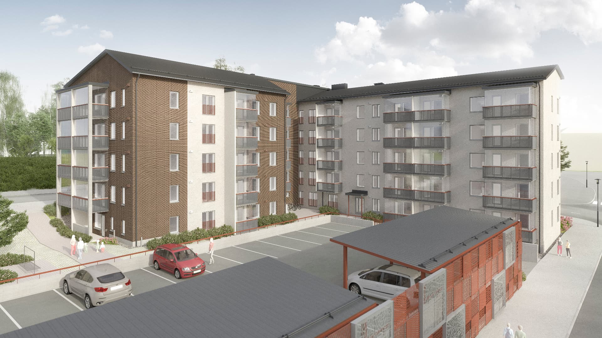 Kerrostalo lähes suoraan tehtaalta - Hyrylän kohde on täynnä uusia konsepteja