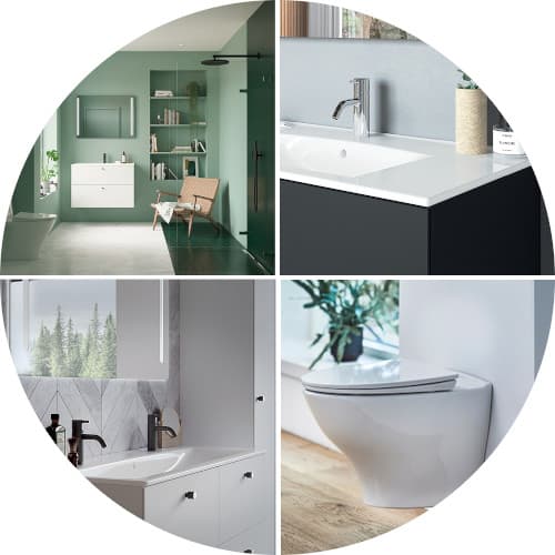 Luonnon lumoa kylpyhuoneeseen - katso kuvat!