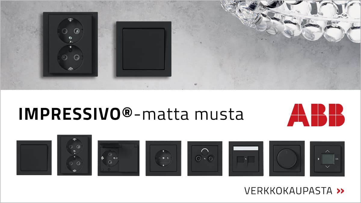 Kytkinsarjoilla yhtenäisyyttä sähkösisustukseen