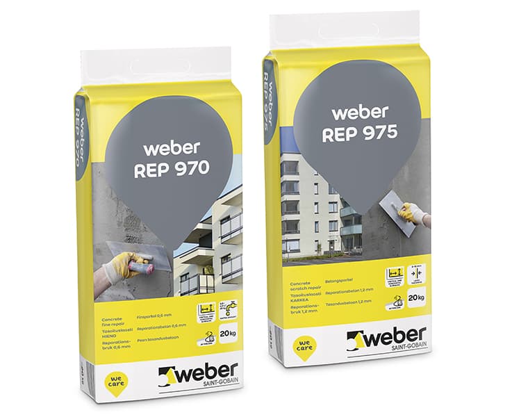 <p data-block-key="k2pgg">Ylitasoitukseen käytettävä tuote on weber REP 975 Tasoituslaasti KARKEA tai weber REP 970 Tasoituslaasti HIENO.</p>