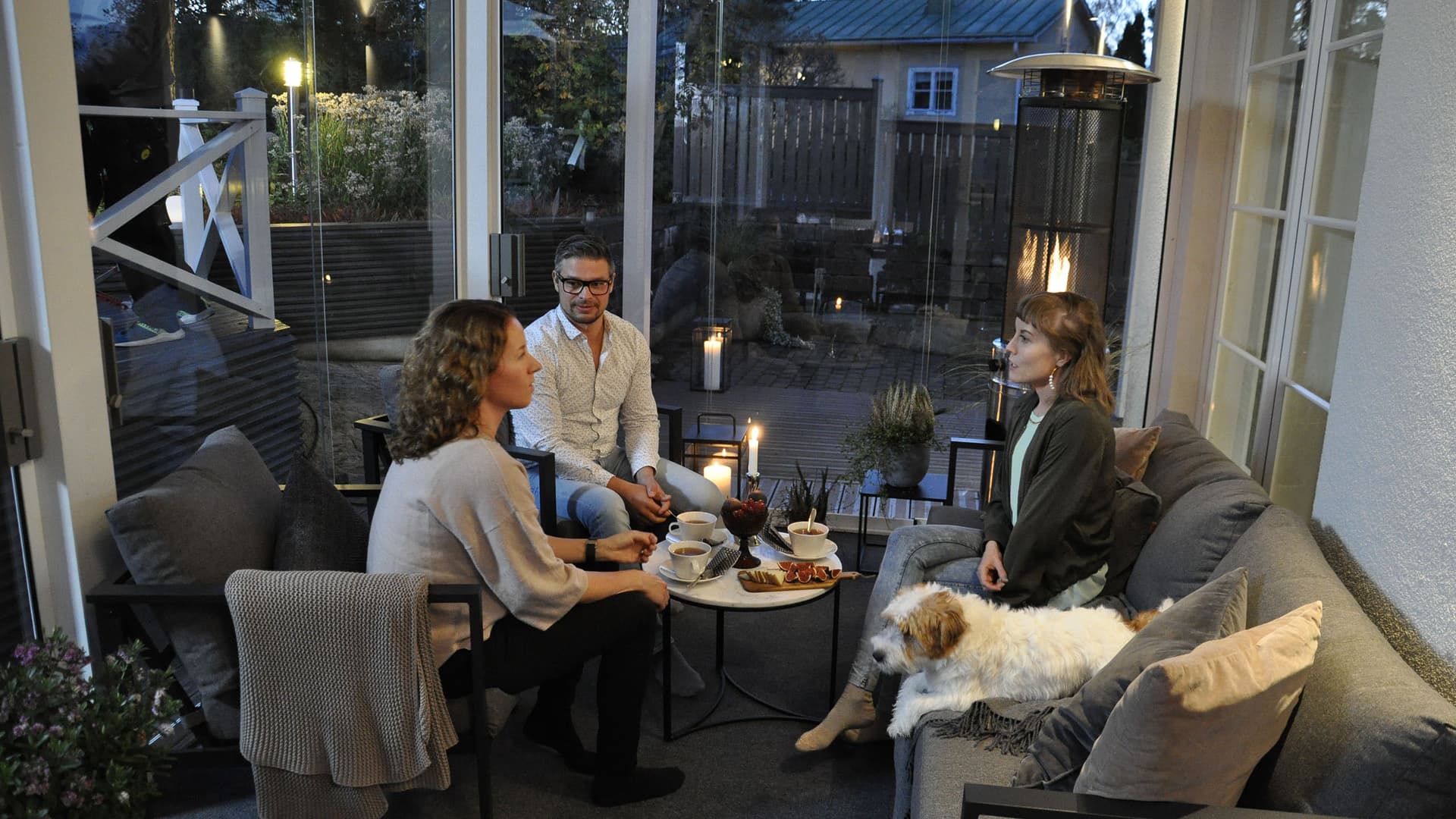 Lasitettu terassi ei ole hukkatilaa - sisusta se oikein ja nauti vuoden ympäri