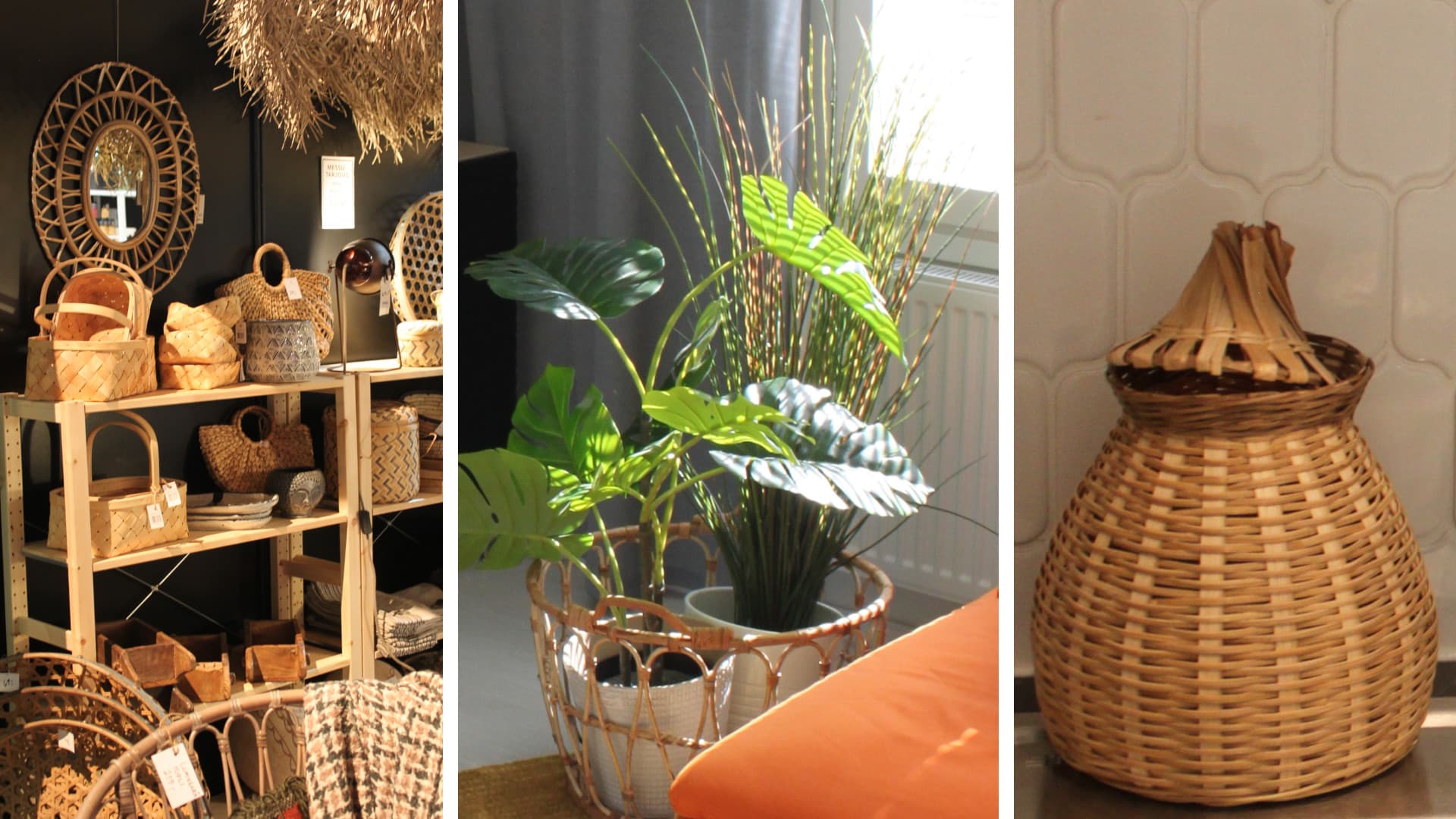 <p data-block-key="c42u2">Pienilläkin rottinkituotteilla saadaan lisättyä sisustuksen lämminhenkisyyttä.</p>