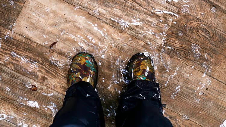 Kun vesivahinko kohtaa