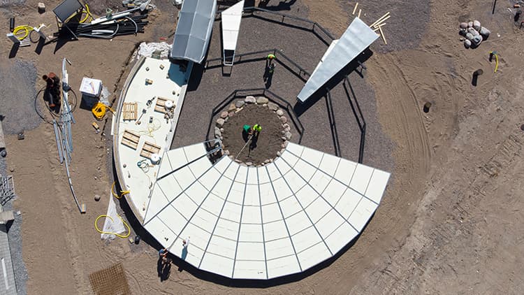 Asuntomessujen omalaatuisin talo - pyöreä muoto haastaa rakennesuunnittelijat