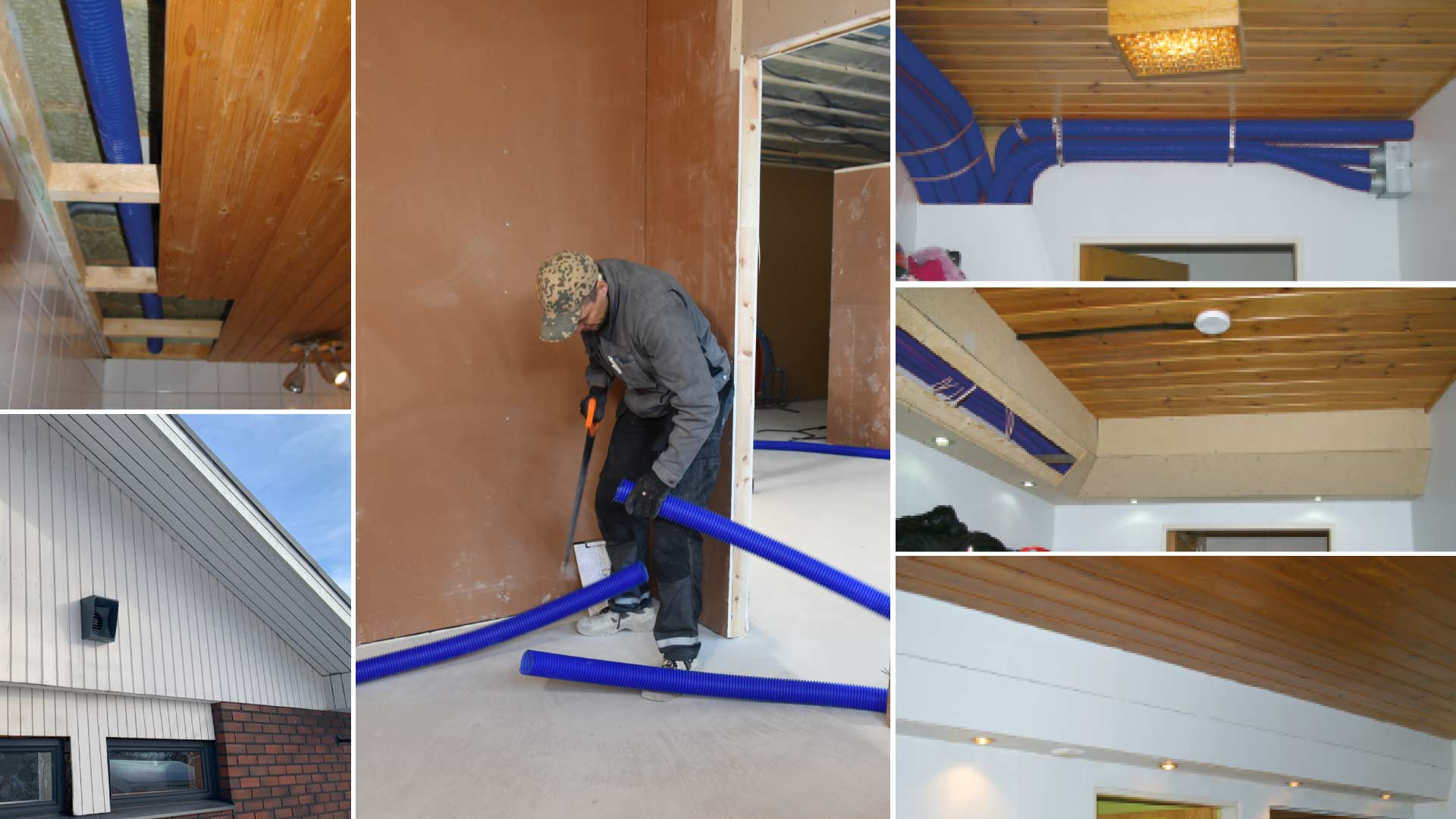 Miten rakentaa ilmanvaihtokanavisto saneerattuun taloon?