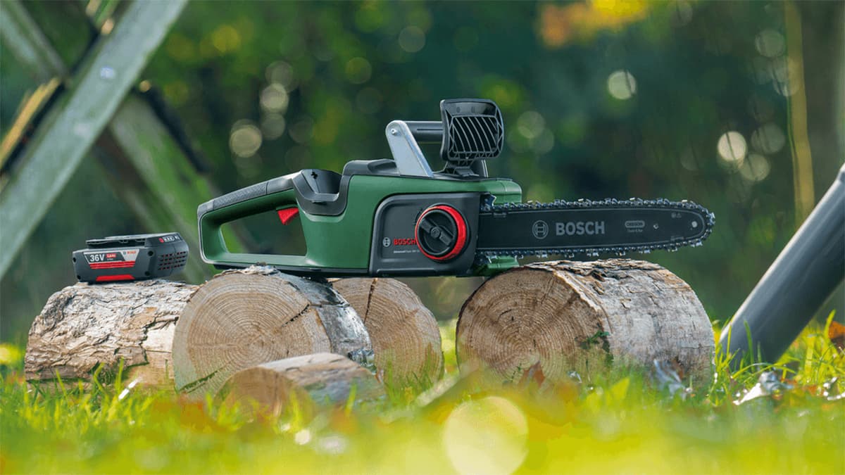 Hoida kaikki pihan puutyöt tehokkaalla akkuketjusahalla