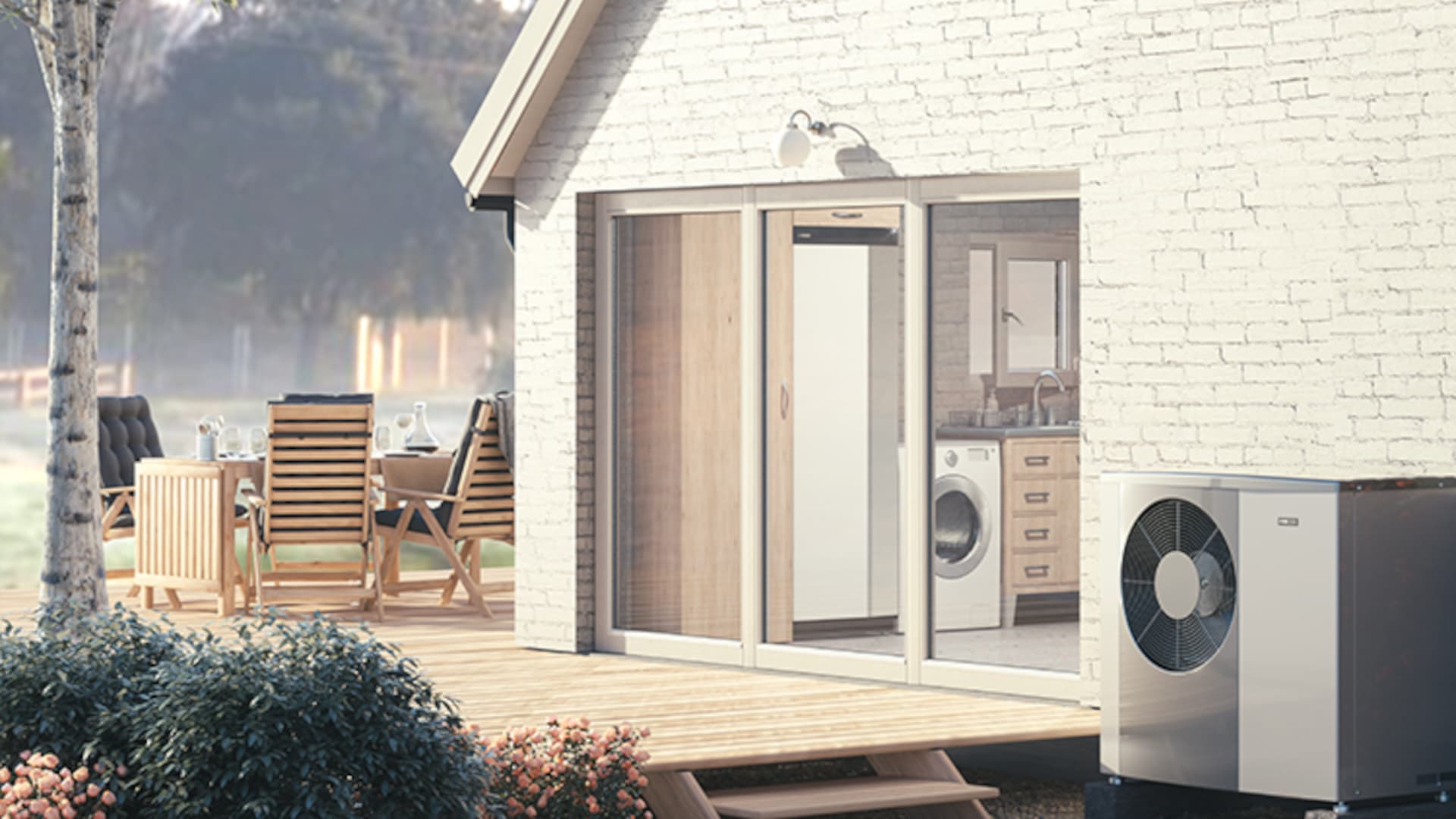 Miten lämpöpumpun ulkoyksikkö pitäisi sijoittaa?