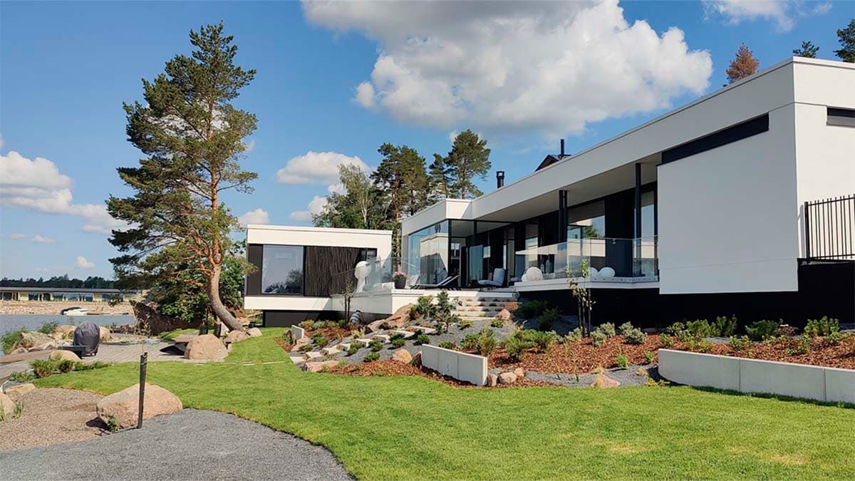 Loviisan asunto­messujen Villa Havetissa yhdistyy ekologisuus ja hyvä sisäilma