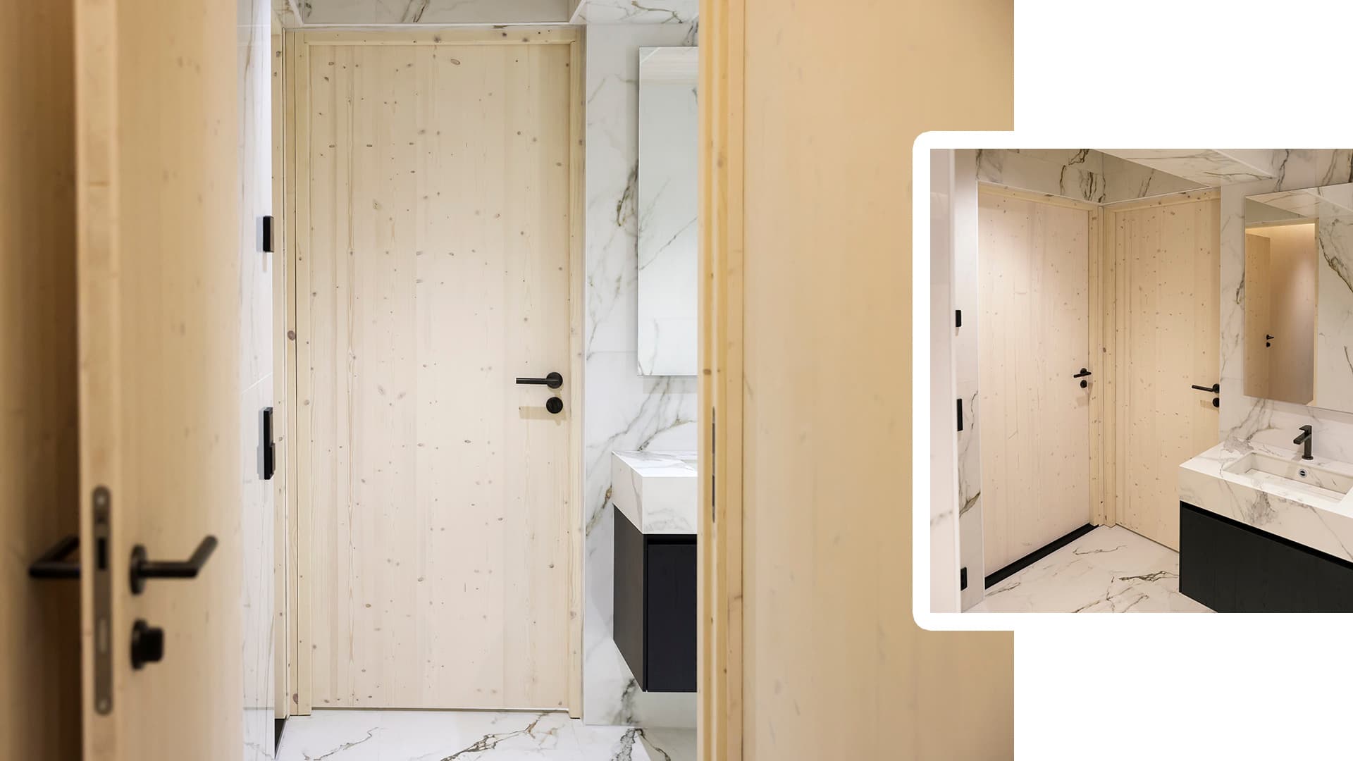 <p data-block-key="v0rw1">Harri Syrjänen valitsi pesuhuoneeseen Liunen CLT-välioven.</p>