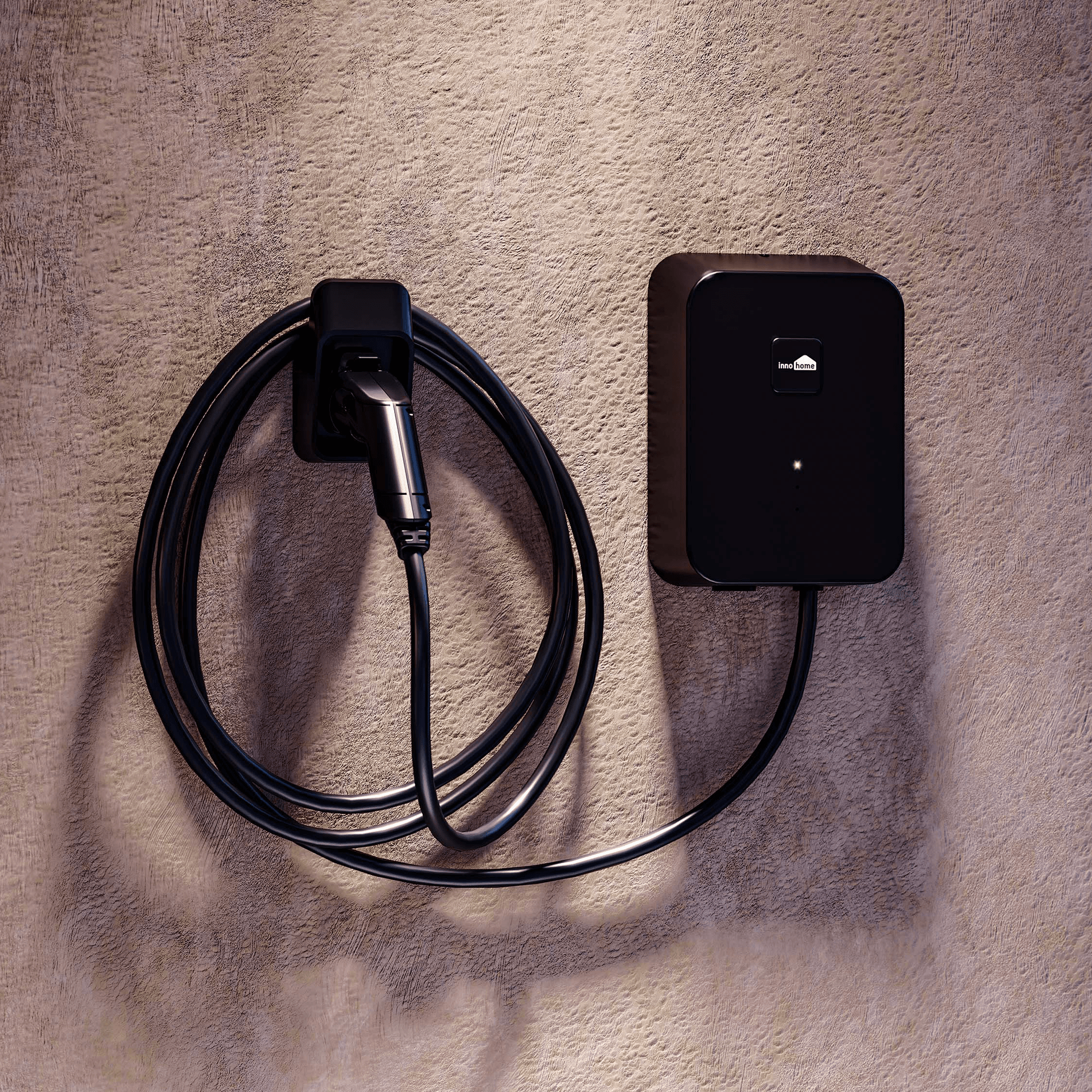 <p data-block-key="jvjrt">Innohome Charlie -latausasema käynnistää latauksen automaattisesti, kun kaapeli kytketään autoon. Ei ylimääräisiä tunnistautumisia tai asetuksia!</p>