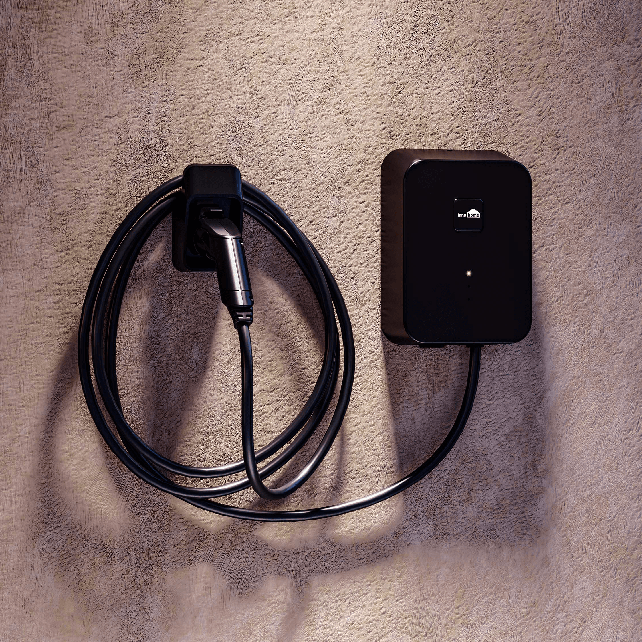 <p data-block-key="jvjrt">Innohome Charlie -latausasema käynnistää latauksen automaattisesti, kun kaapeli kytketään autoon. Ei ylimääräisiä tunnistautumisia tai asetuksia!</p>