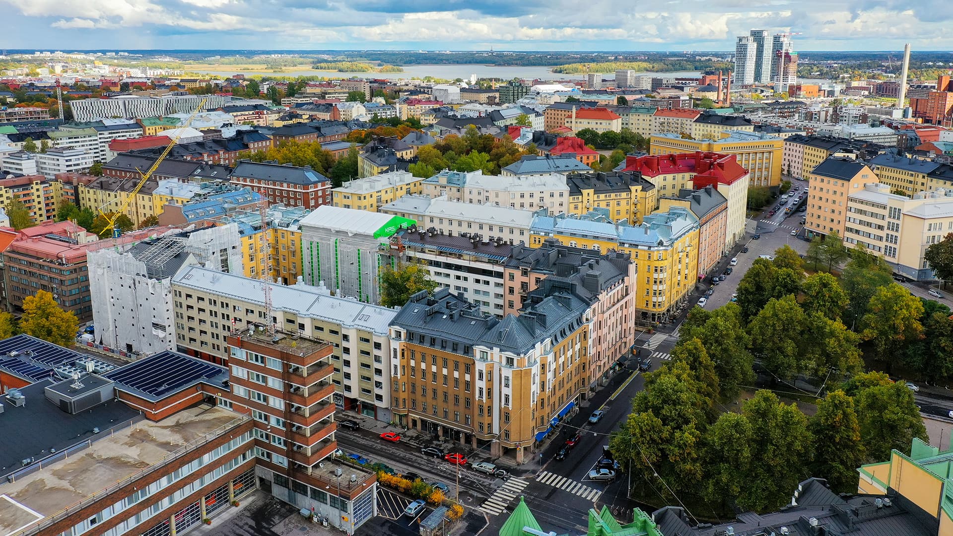 Lisäkerrosten rakentaminen mahdollisti laajempia korjaustöitä