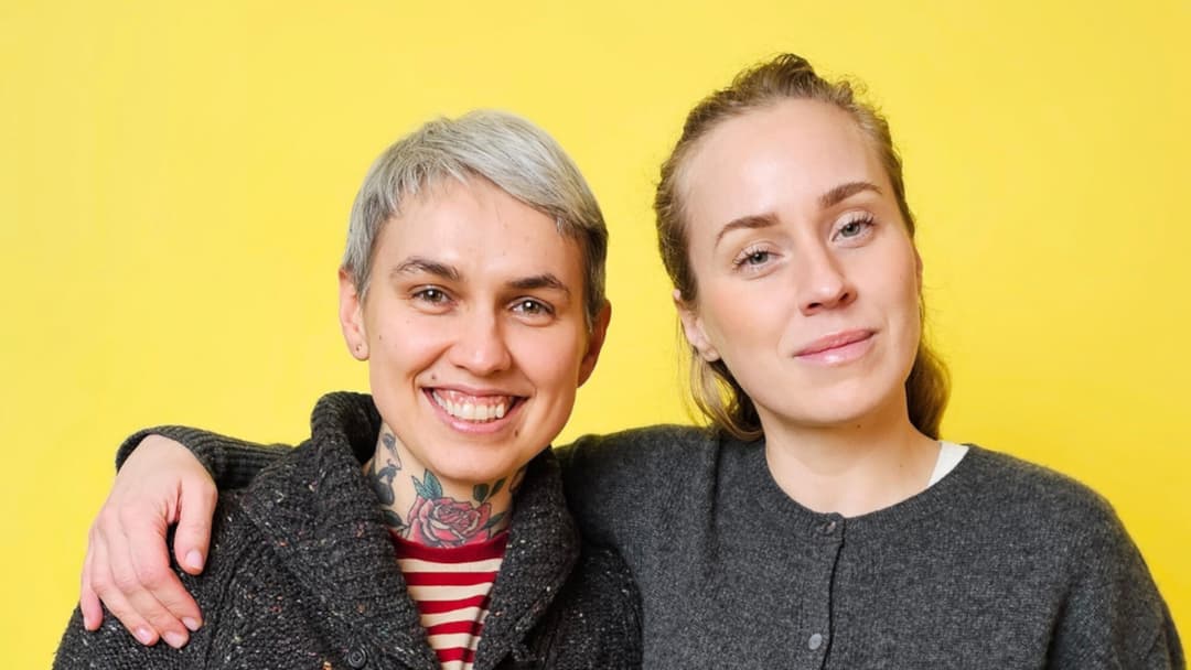 Nata Salmela ja Kirsikka Simberg