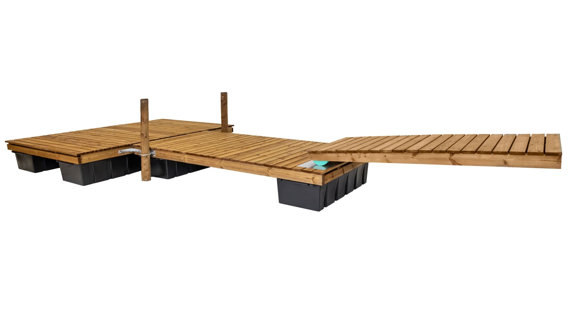 <p data-block-key="uyvji">Jos vedenkorkeuden vaihtelu on suurta niin silloin paras ratkaisu on rampillinen yhdistelmä, jolloin itse laituri kelluu vapaasti aina vaakatasossa.</p>