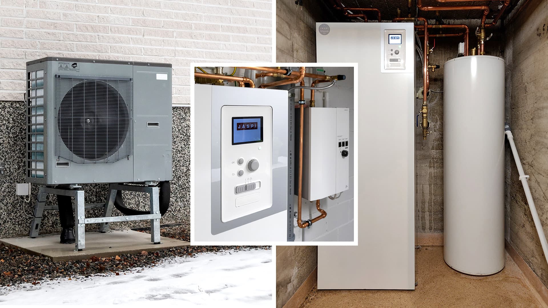 Ilma-vesilämpöpumppu säästää euroja ja ympäristöä