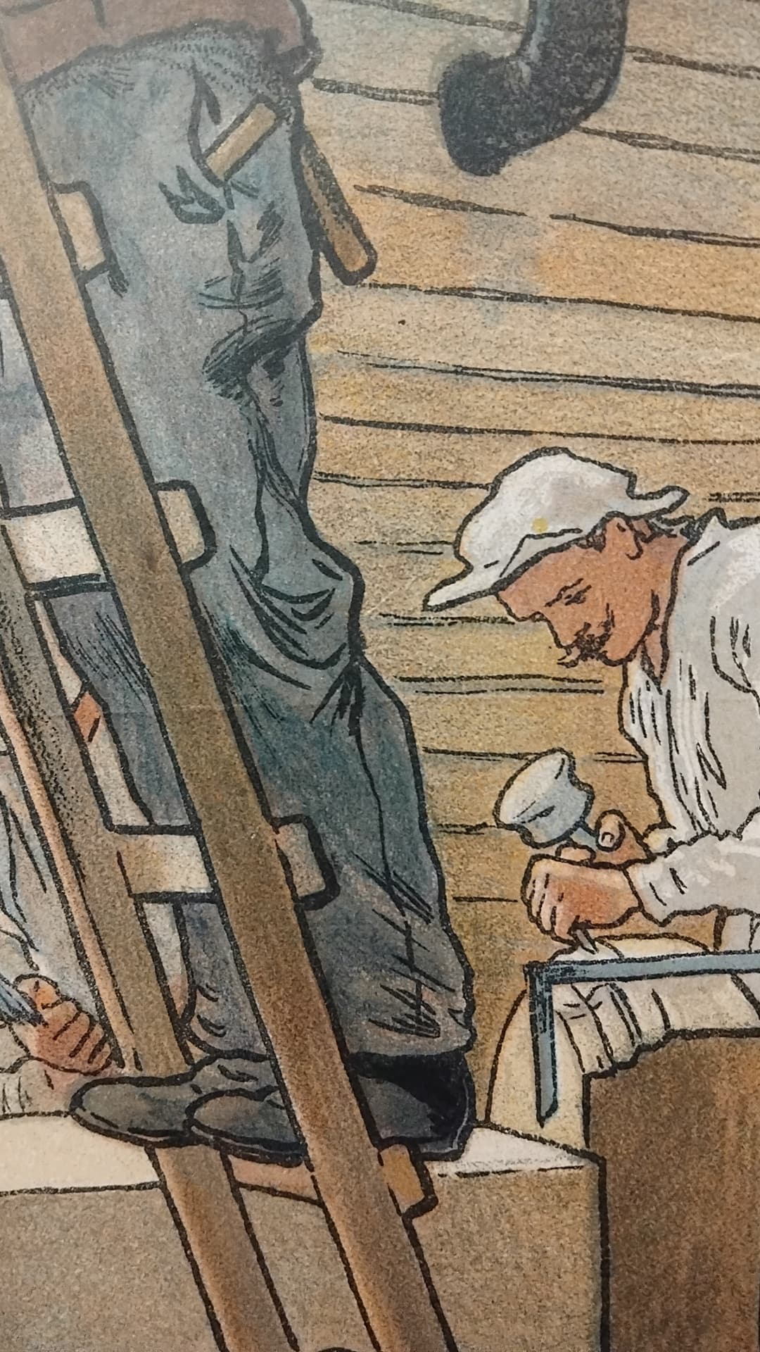 <p data-block-key="caj9x">Kivenhakkaaja viimeistelemässä julkisivukiveä - oma suorakulma hänelläkin käytössä, jotta kivi muotoutuu juuri halutun kaltaiseksi ja asettuu tarkasti omalle paikalleen julkisivussa. (Kuva: Helena Lindgren)</p>