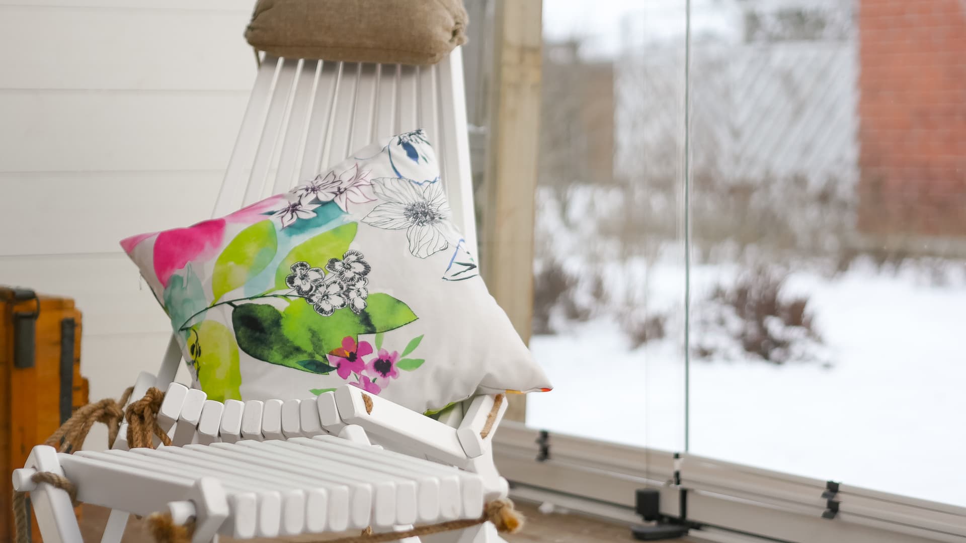 Lasiterassi sopii minkä ikäiseen taloon tahansa