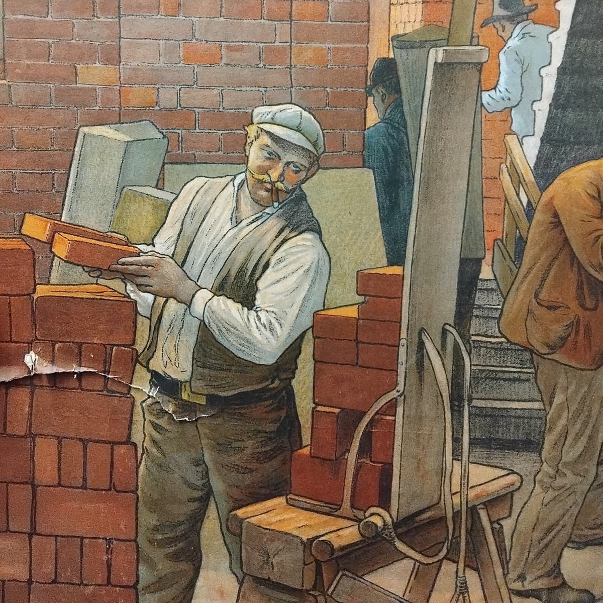 <p data-block-key="16v4e">Perinteinen rakennustyömaa 1970-luvun hengessä – aikana ennen lasereita ja elektroniikkaa, jolloin timpurin suorakulma ja vankka ammattitaito määrittivät talon nurkat. (Kuva: Helena Lindgren) </p>