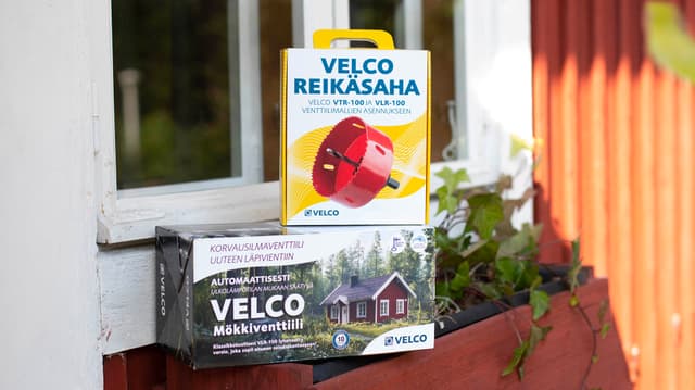Velco korvausilmaventtiilit 2025