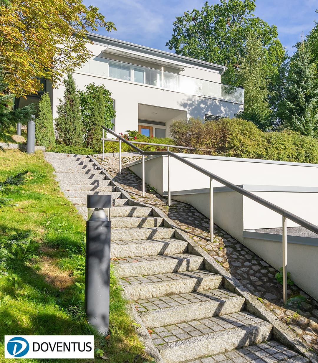 <p data-block-key="haf6f">Villa Gaari, huolellisesti suunniteltu ja 3d-mallinnettu kivitalo valmiina. Piha kruunaa kokonaisuuden. Myös pihasuunnittelu Doventus Oy:stä.</p>