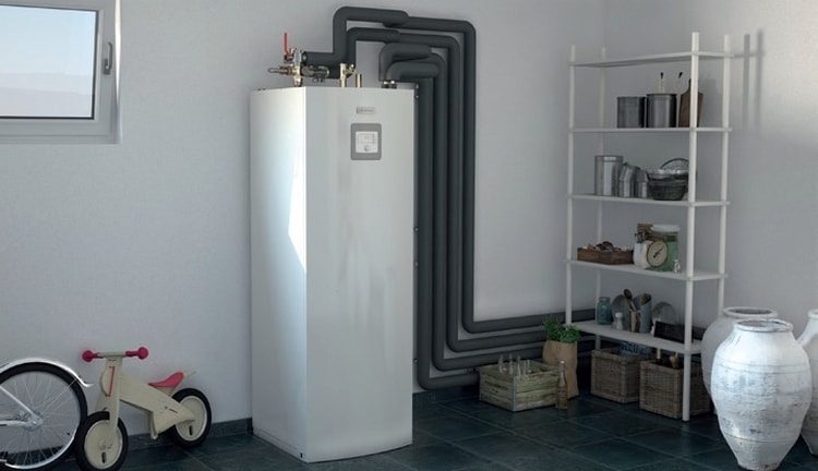 Lattialle asennettavassa sisäyksikössä