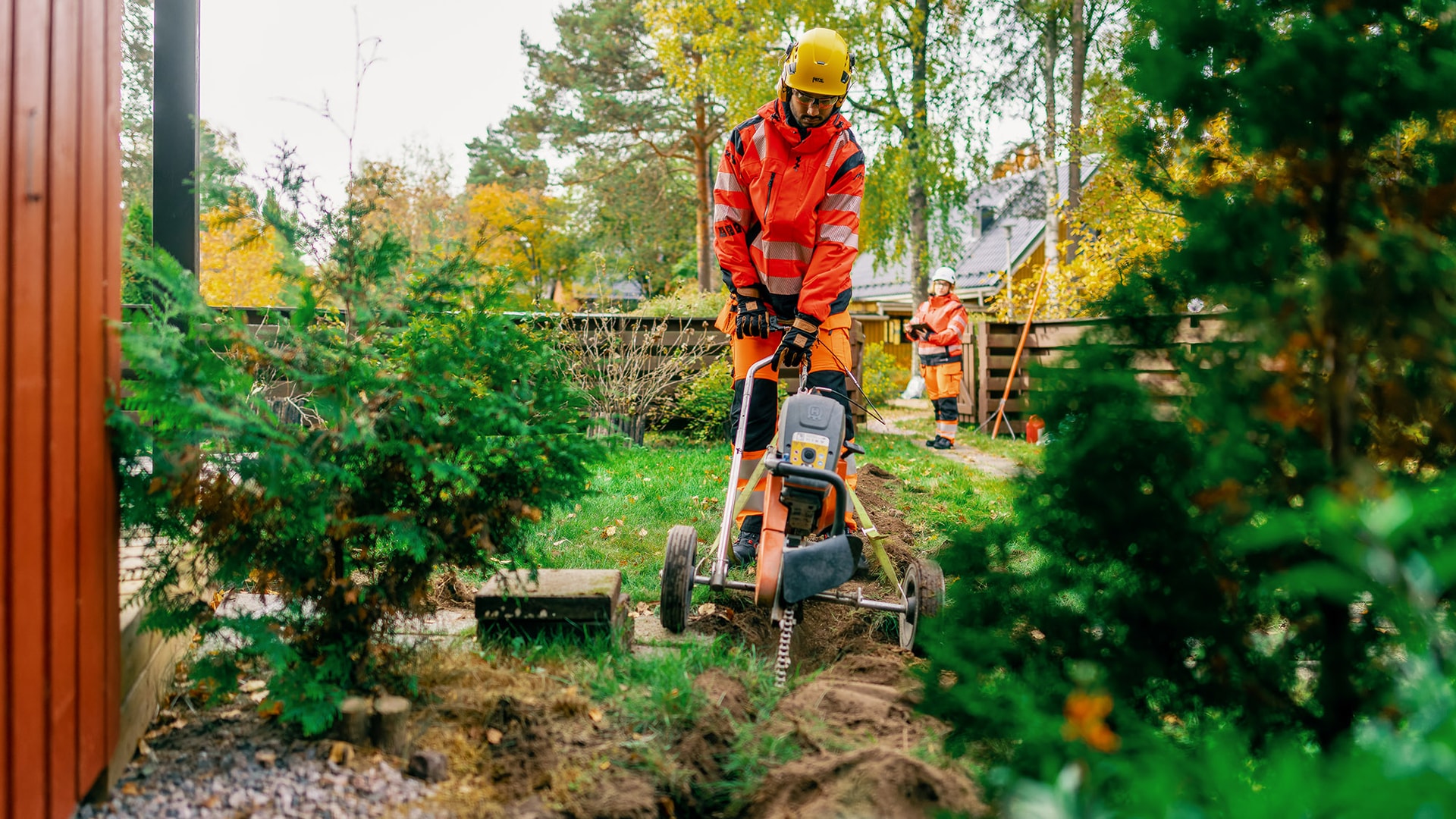 valokuidun asentaminen