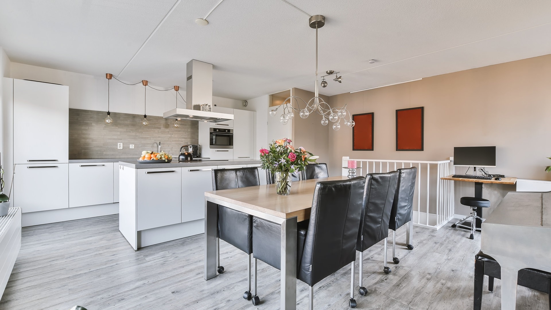 tyylikäs ruokailutila