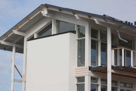 Energiatehokkaat ikkunat mahdollistavat suuret ikkunapinta-alat.