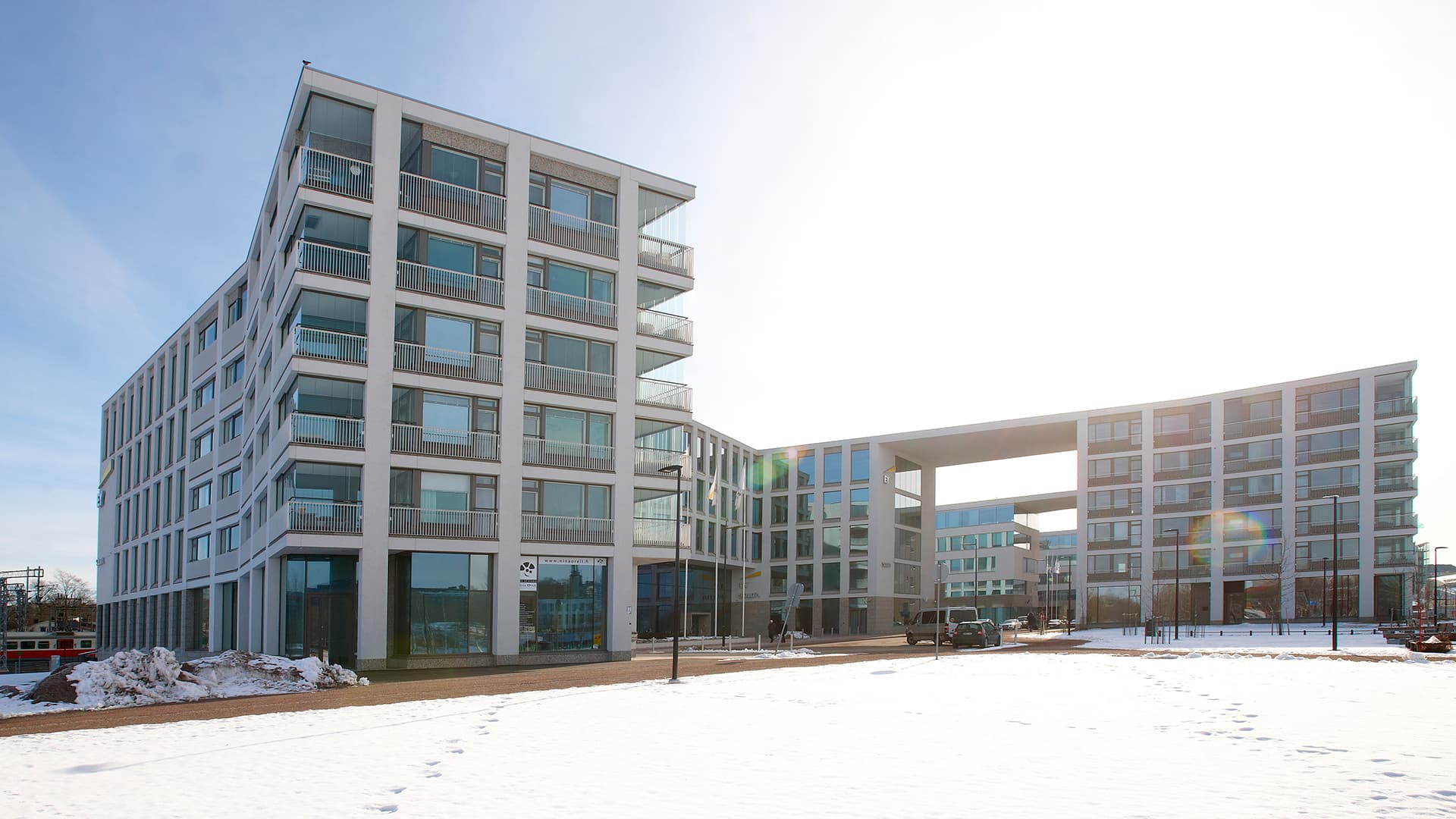 Julkisivu rantarakentamiseen