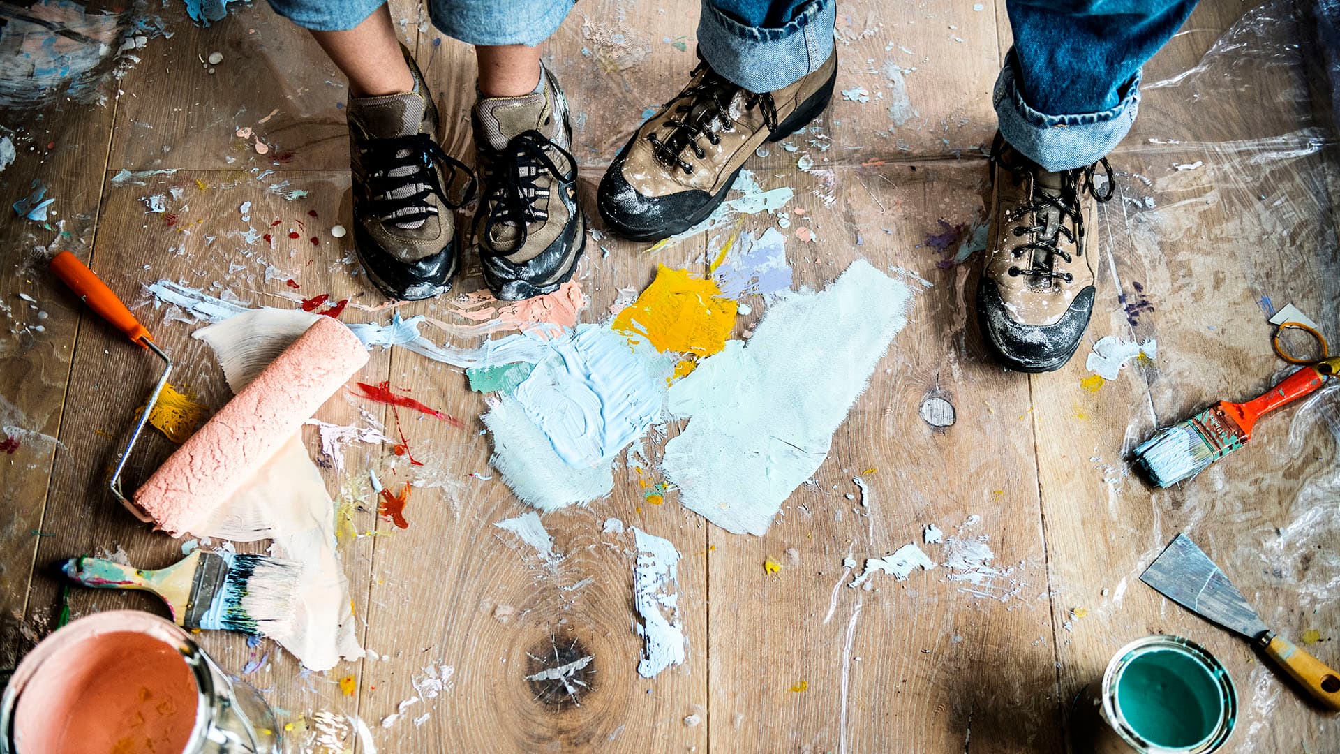 Ihan vain vähäsen kun maalaa...